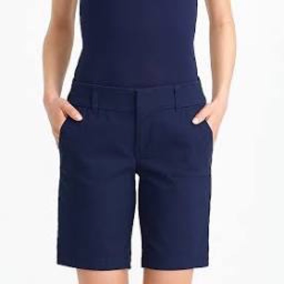 J Crew Factory 9 Inseam Bermuda Shorts